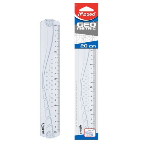 Règle plate 20 cm - -,