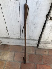longue Cravache Ancienne en cuir