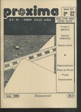 Revue science-fiction Proxima