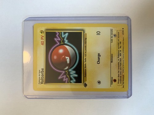 Carte pokémon voltorbe 1ère - carte,