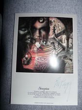 Carte photo d'Art signe du