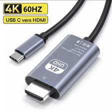 Câble USB C vers HDMI 4K 60Hz