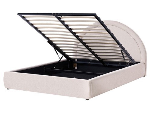 Lit avec rangement tissu - avec,