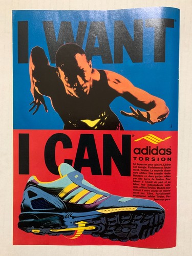 Publicite 1989 adidas - -,