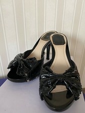 CHRISTIAN DIOR Open Toe Mules