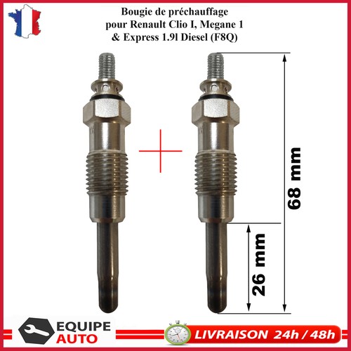 Bougie préchauffage pour - bougie,