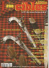 CIBLES N°298 ARMES ECOSSAISES / RUGER EN 9MM : P94 DC / CARABINE 22 LR MKI