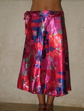 Jupe Vintage Roue Satin