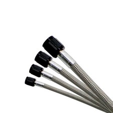 Tuyau tressé en acier