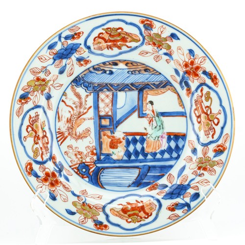 Chinese porcelain plate imari - chinese,