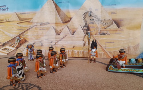 Lot playmobil égypte antique - lot,