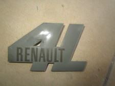 INSIGNE DE RENAULT 4L PREMIER