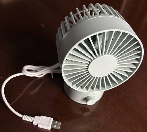 Low noise usb desk fan - noise, muji