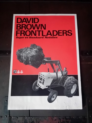 David brown frontlader - brown,