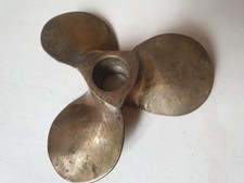 Ancien Petit Hélice de bateau en Bronze