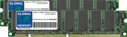 512mb 2x256mb sdram pc133 - 512mb,