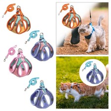 Ensemble harnais et laisse pour chat petit chien gilet harnais chats