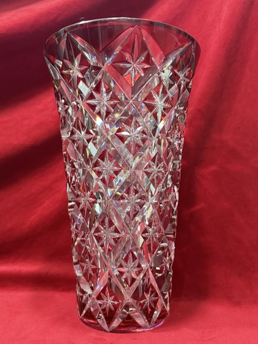 Imposant vase cristal saint - en,