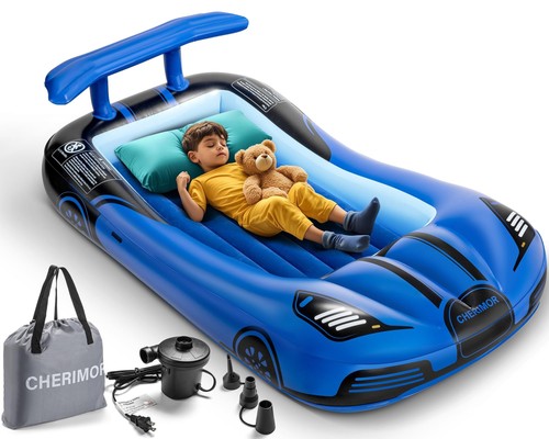 Inflatable toddler travel bed - inflatable,