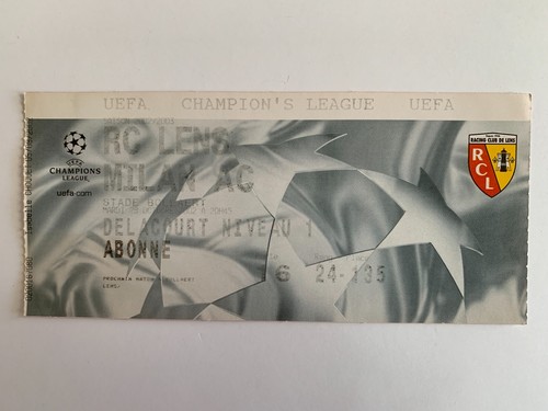 Ticket match uefa - match, champions