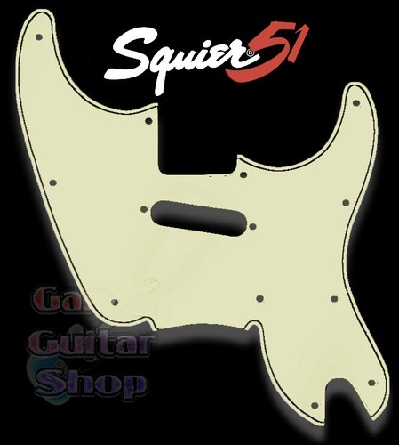 Squier pickguard 3 ply - '51,