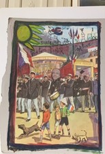 JABER 1938-2021 SUR CARTON 60 SUR 47,7 JUPPÉ CHIRAC SOCIAL  CORSE  BRETON RARE !