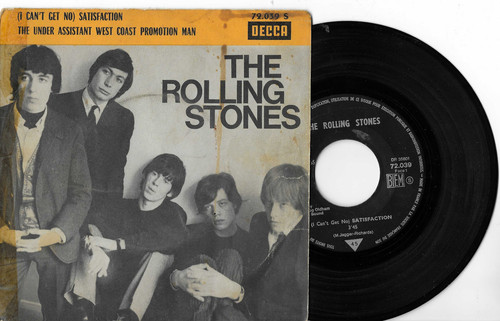 Vinyl the rolling - 45,