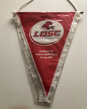 SUPERBE GRAND FANION - LOSC LILLE PLATEAU U9 FRANCIS DUBREUCQ 22 MAI 2011