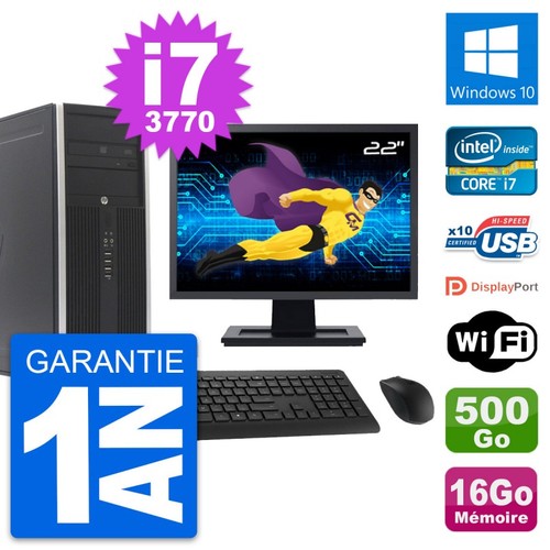 Tour 8300 ecran 22 - pc, hp