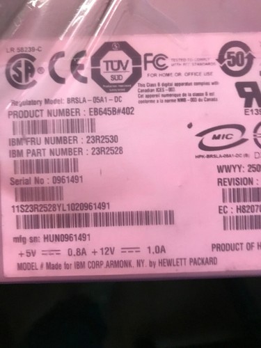 Ibm dat72 dds5 lecteur - dds5, de
