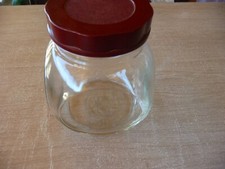 pot a bonbon en verre SISA bouchon bakelite