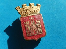INSIGNE  EMAILLE BROCHE BLASON
