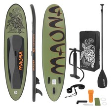 10 ft SUP Stand up paddle board gonflable 308 cm Maona olive pompe à air pagaie