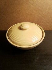 Vintage stoneware pottery oven - vintage,