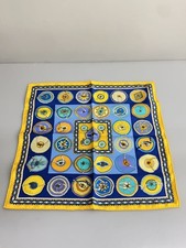 Écharpe en soie jaune HERMES