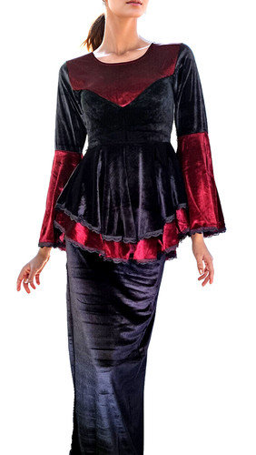 Tunique velours gothique - velours,