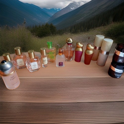 Lot bouteilles de parfum - bouteilles,