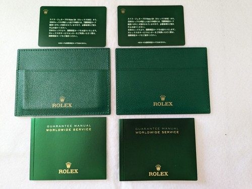 Porte cartes garantie rolex - porte-cartes,