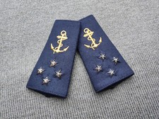 FOURREAUX  EPAULES  -  VICE  AMIRAL ESCADRE  -  4  ETOILES