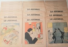 1905 - Lot De 12 Magazine Français de la Belle époque 1905 LE JOURNAL Pour Tous
