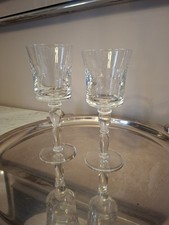 10 Verres Cristal Saint Louis Modele COSMOS ; Olivier Gagnere