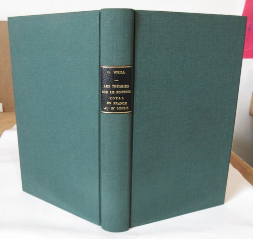 Georges weill theories pouvoir - theories,