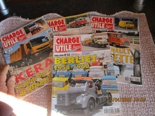 Ancien Camion 5 Magazines Charge Utile Berliet Estafette Renault Kerax Pompier
