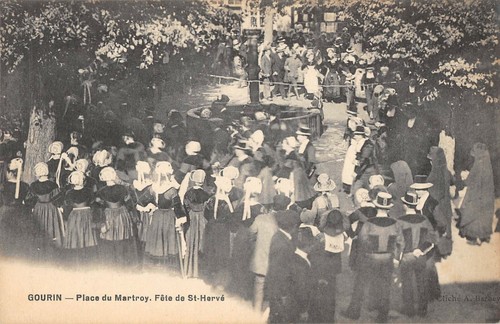 Cpa gourin place - gourin, du