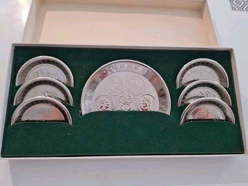 Coffret soucoupes bouteille - soucoupes,