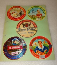 LOT 10 ANCIENNES ETIQUETTES