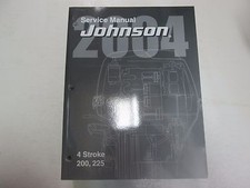 2004 Johnson 4 Temps 200, 225 Service Réparation Atelier Manuel 5005663 OEM