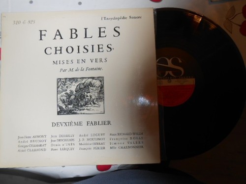 Disque tours fables - 33,