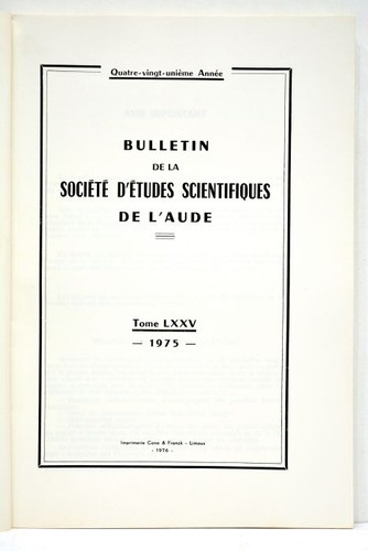 Livre ancien bulletin societe - livre,