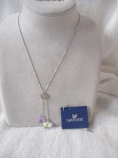 Collier Swarovski argenté ras